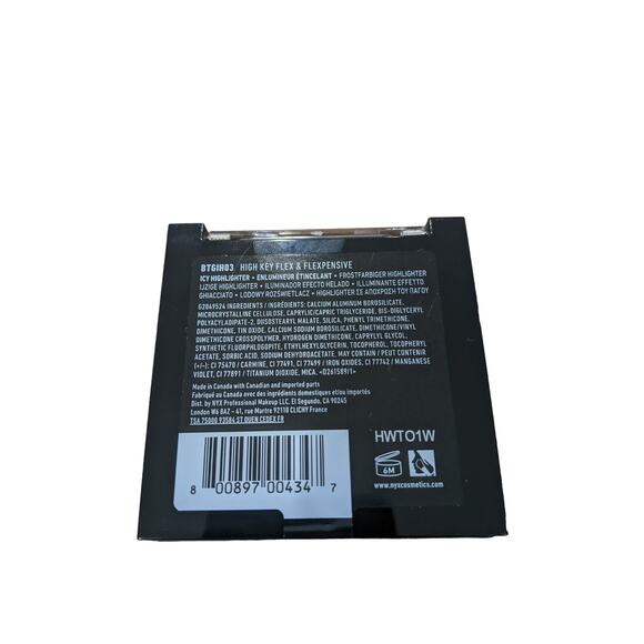 NYX Icy Highlighter Born To Glow High Key Flex & Flexpensive BTGIH03 Makeup - Picture 3 of 4